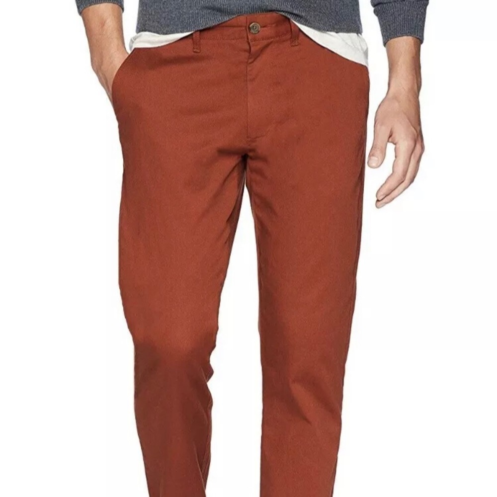 J.Crew "Driggs" Men's Flex, Flat Front, Slim Chino